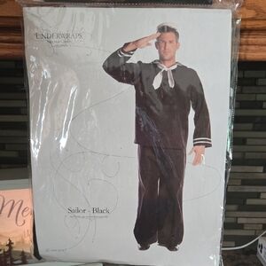 Underwraps Sailor Costume in Black